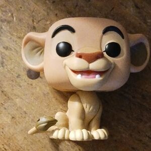 Charming Tan Lion Cub Playset Figure